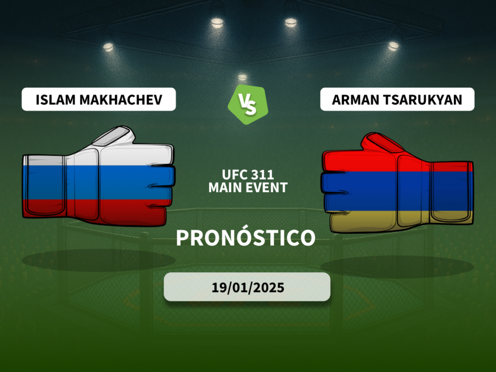Pronóstico Islam Makhachev vs Arman Tsarukyan