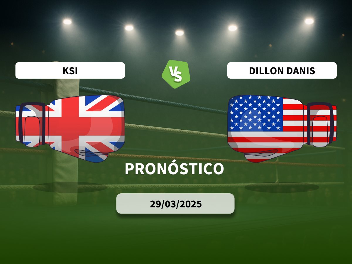 Pronóstico KSI vs Dillon Danis (29/03/25)