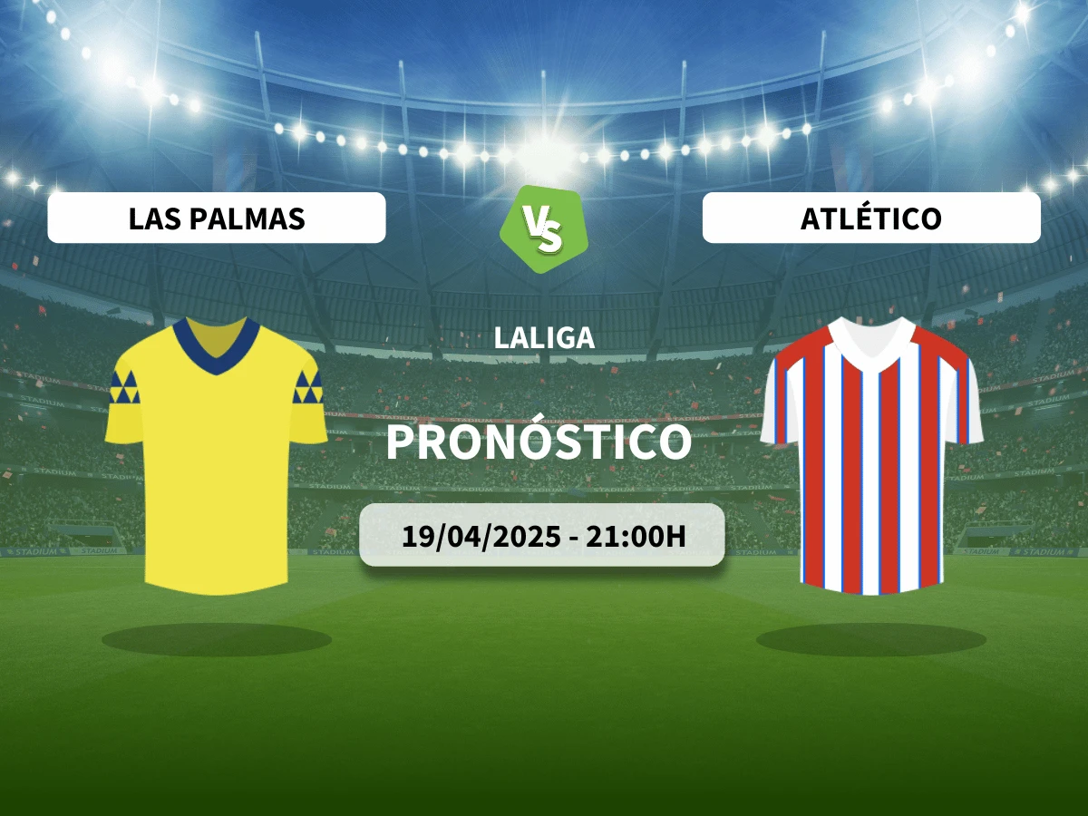 Pronóstico Las Palmas – Atlético de Madrid (19/04/25) | LaLiga