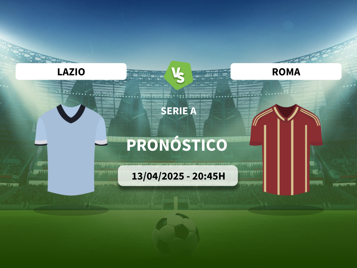 Pronóstico Lazio vs Roma (13/04/2025)
