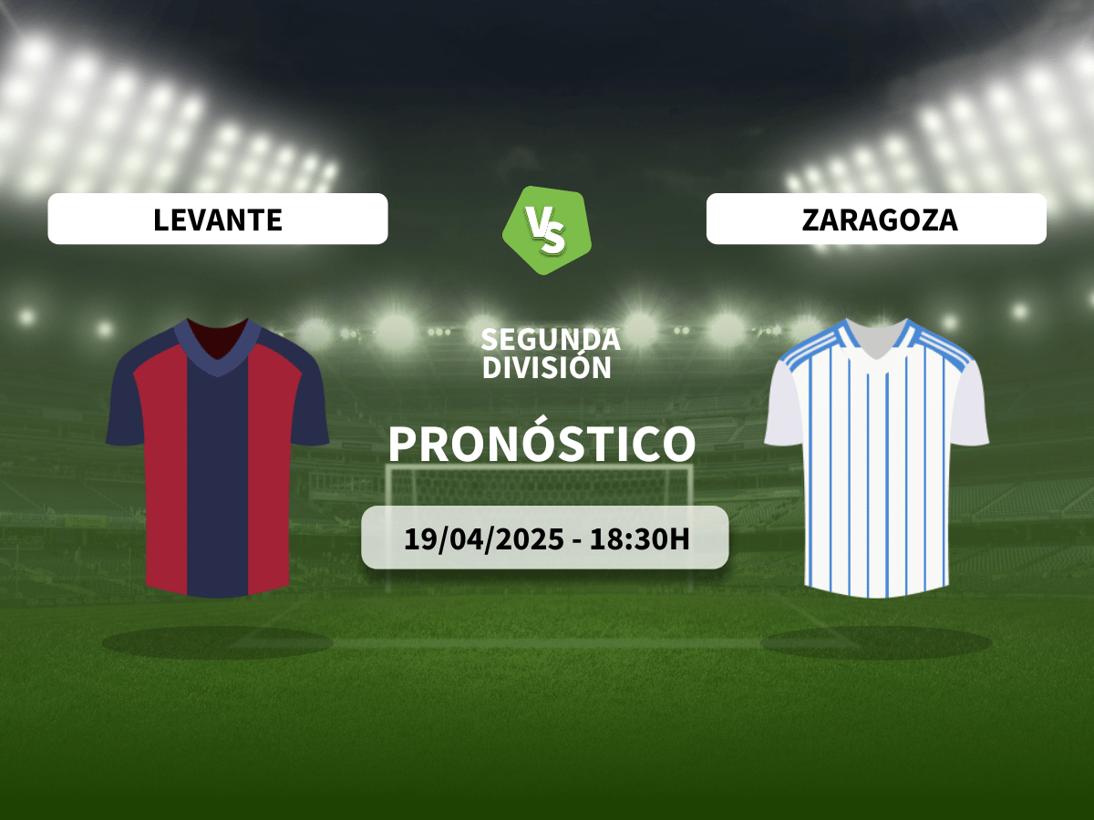 Pronóstico Levante UD vs Real Zaragoza (19/04/2025)