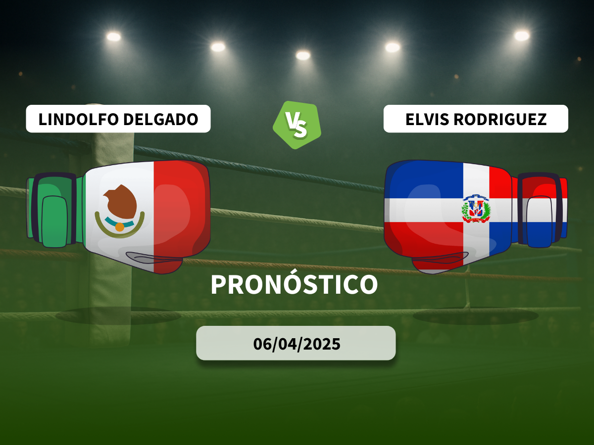 Pronóstico Lindolfo Delgado vs Elvis Rodriguez (06/04/25)