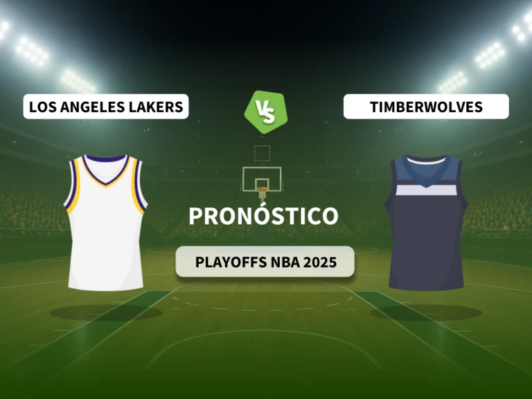 Pron&oacute;stico Los Angeles Lakers vs Minnesota Timberwolves (Playoffs NBA 2025)