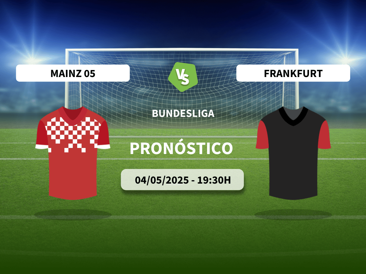 Pronóstico Mainz 05 vs Eintracht Frankfurt (04/05/2025)