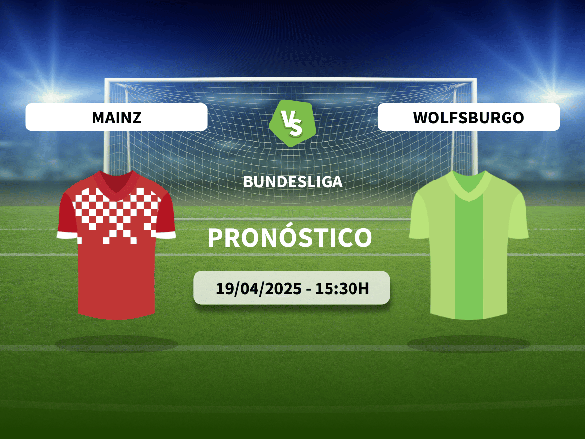 Pronóstico Mainz vs Wolfsburgo (19/04/2025)
