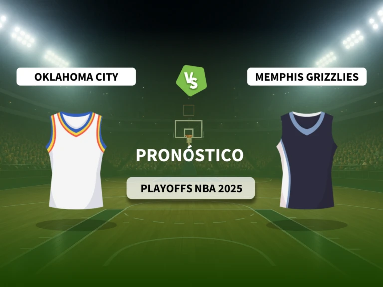 Pron&oacute;stico Oklahoma City vs Memphis Grizzlies (Playoffs NBA 2025)