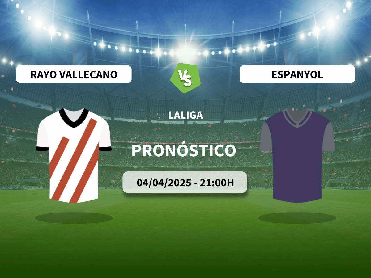 Pronóstico Rayo Vallecano – Espanyol (04/04/25) | LaLiga