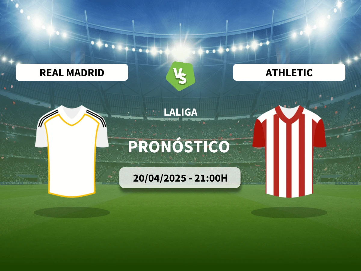 Pronóstico Real Madrid – Athletic Bilbao (20/04/25) | LaLiga