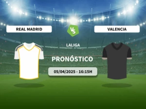 Pronóstico Real Madrid vs Valencia (05/04/25)
