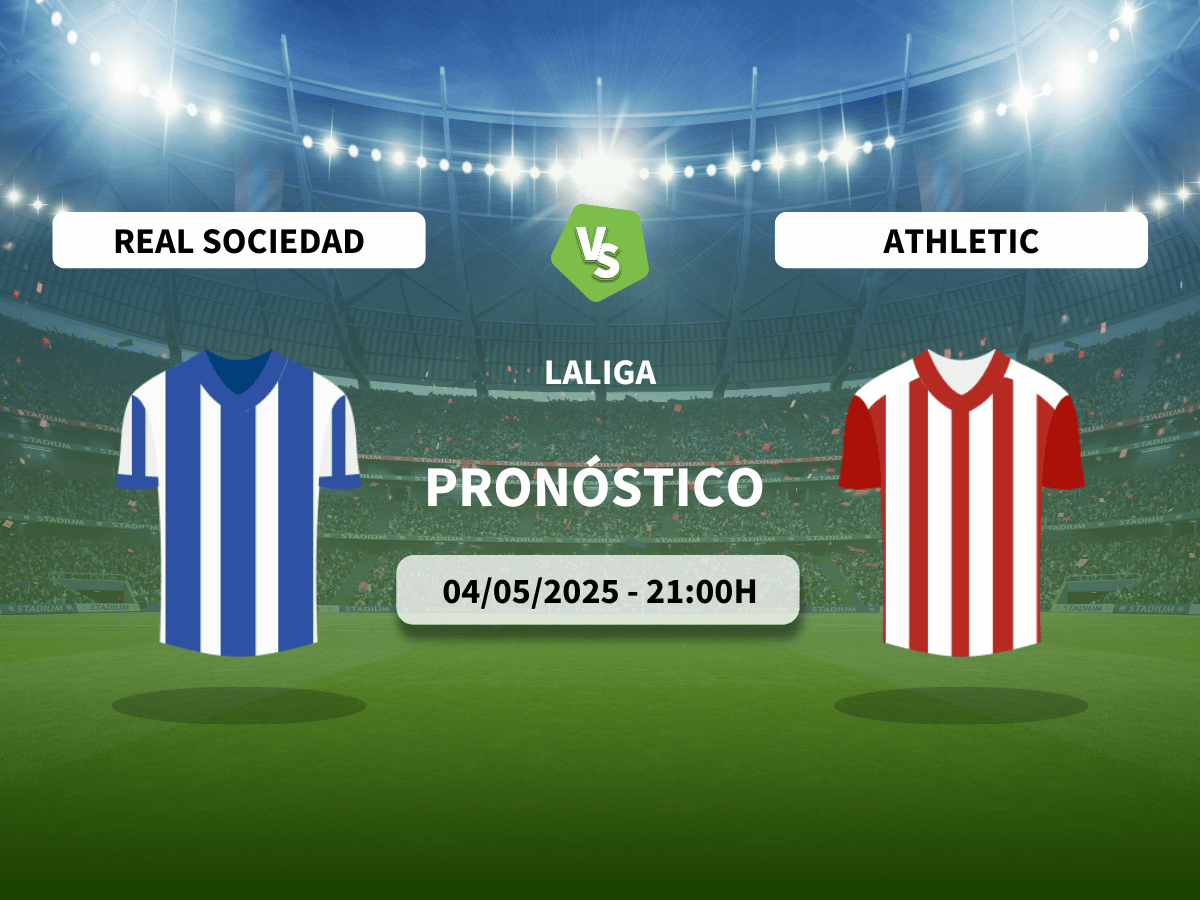 Pronóstico Real Sociedad vs Athletic Club (04/05/2025)