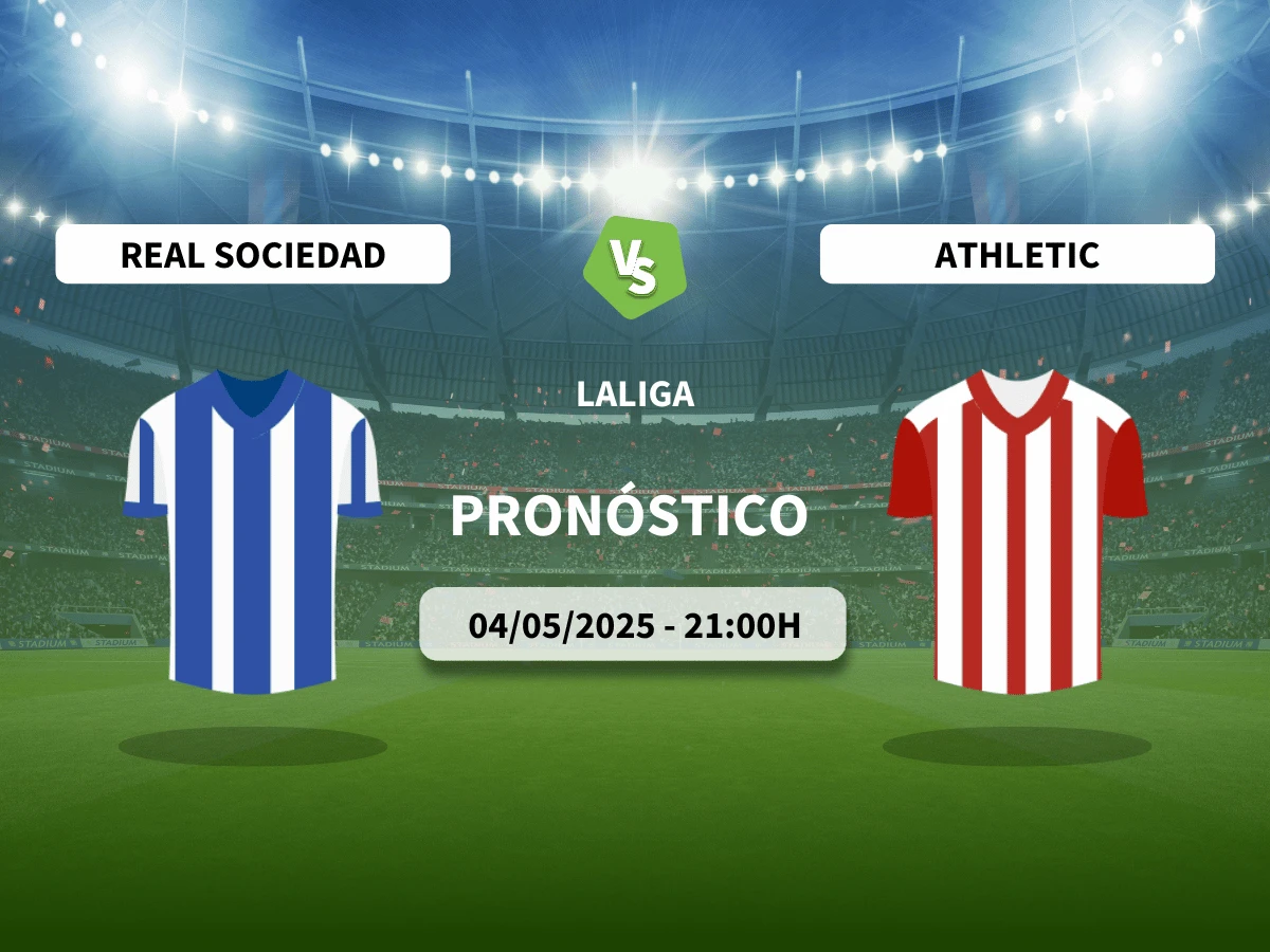Pronóstico Real Sociedad – Athletic Bilbao (04/05/25) | LaLiga