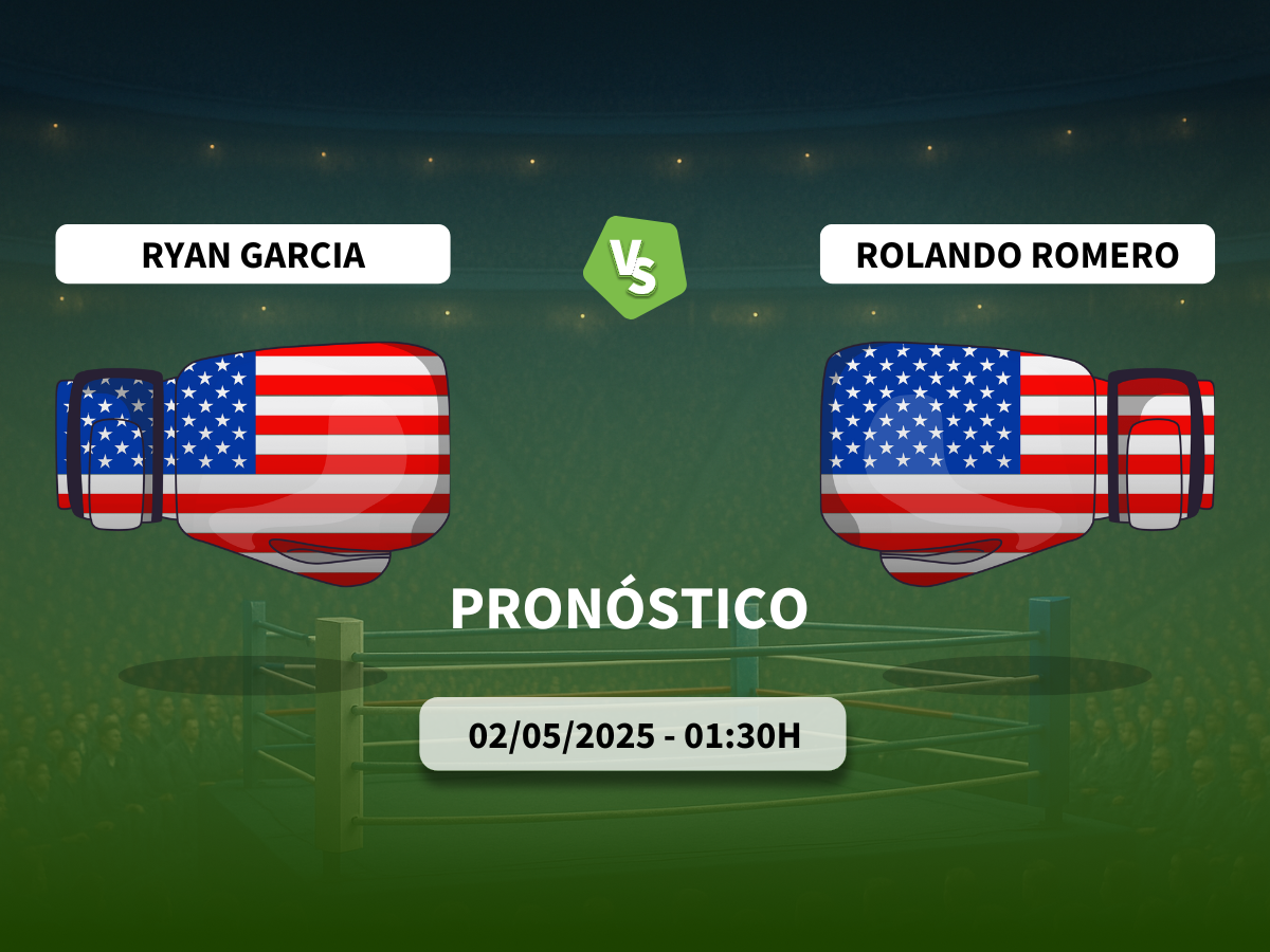 Pronóstico Ryan Garcia vs Rolando Romero (02/05/2025)