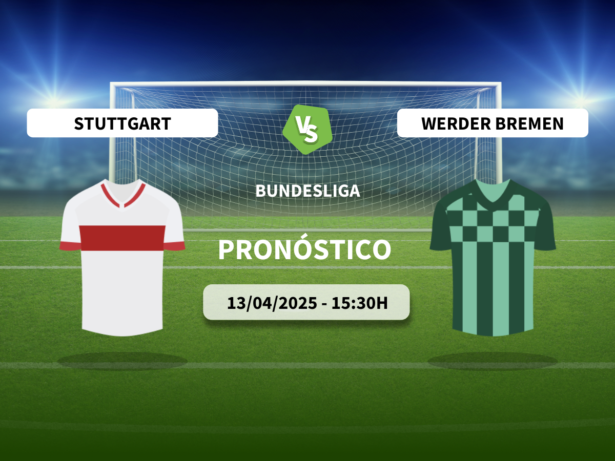 Pronóstico Stuttgart vs Werder Bremen (13/04/2025)