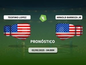 Pronóstico Teofimo Lopez vs Arnold Barboza Jr (02/05/2025)