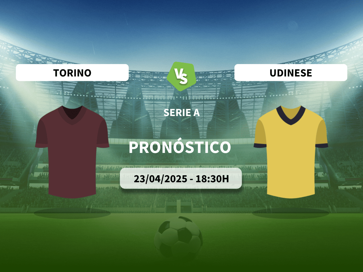 Pronóstico Torino vs Udinese (23/04/25)