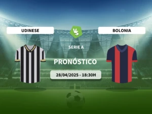 Pronóstico Udinese vs Bologna (28/04/2025)