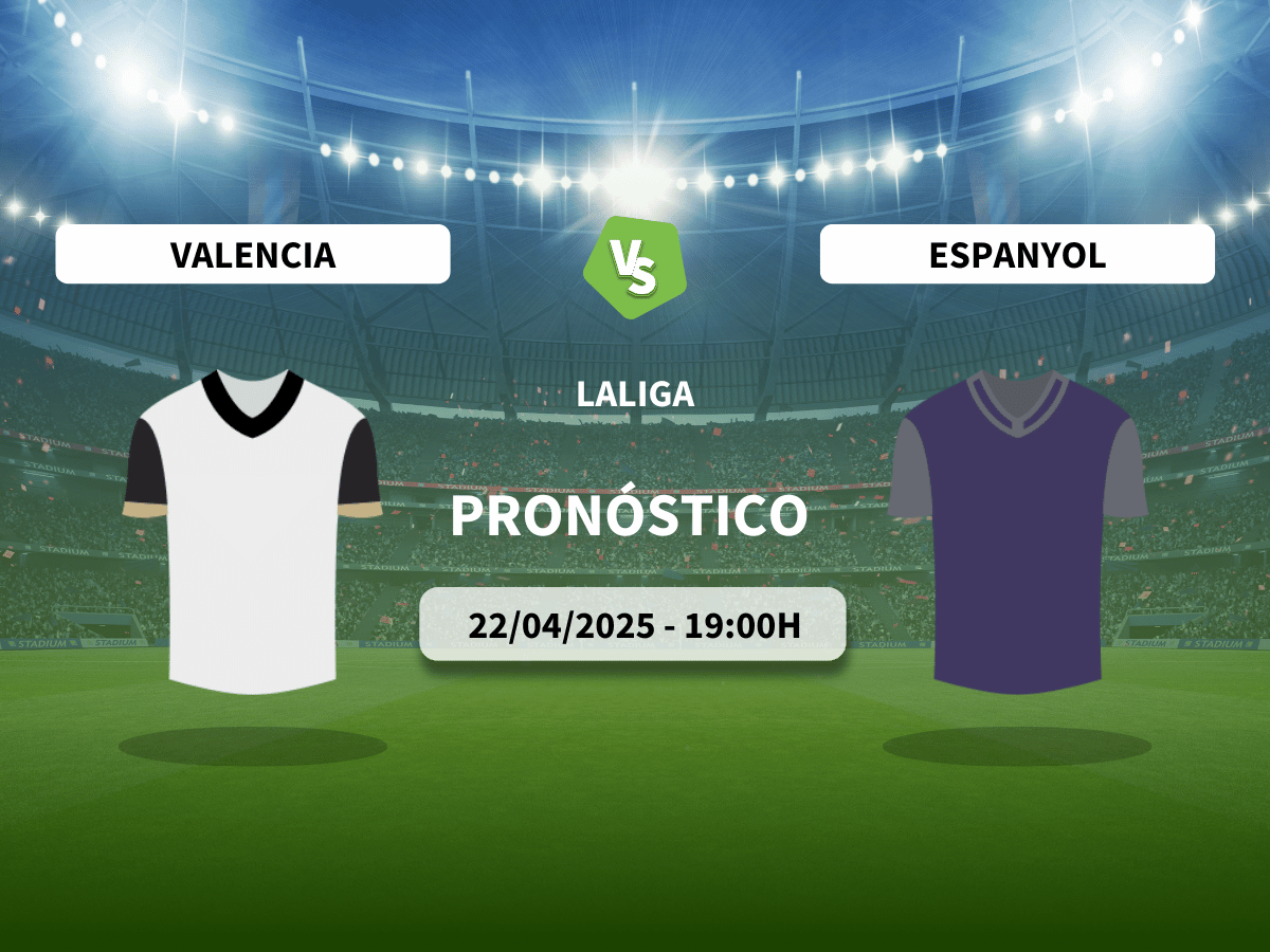 Pronóstico Valencia CF vs RCD Espanyol (22/04/2025)