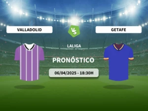 Pronóstico Real Valladolid vs Getafe (06/04/25)