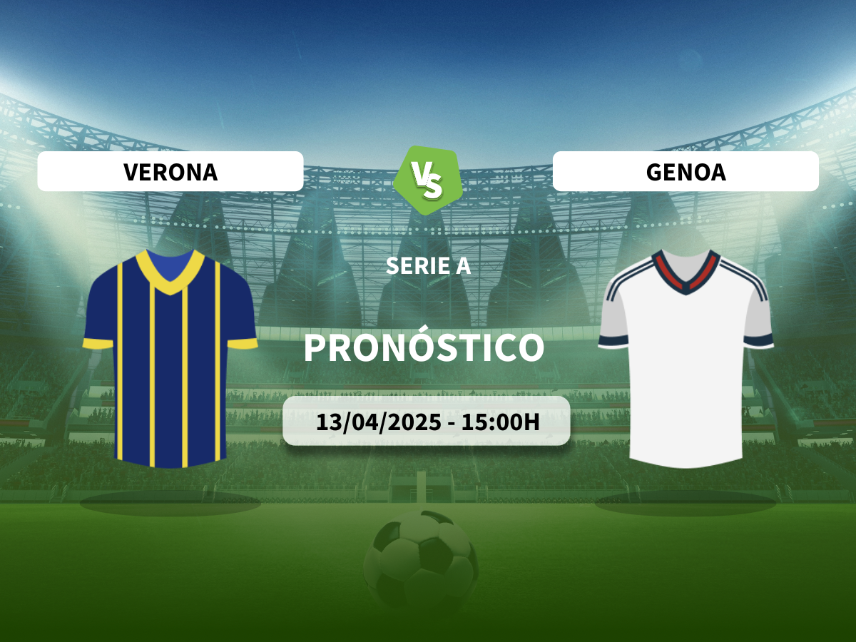 Pronóstico Hellas Verona vs Genoa (13/04/2025)