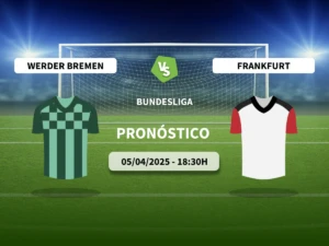Pronóstico Werder Bremen vs Eintracht Frankfurt (05/04/25)