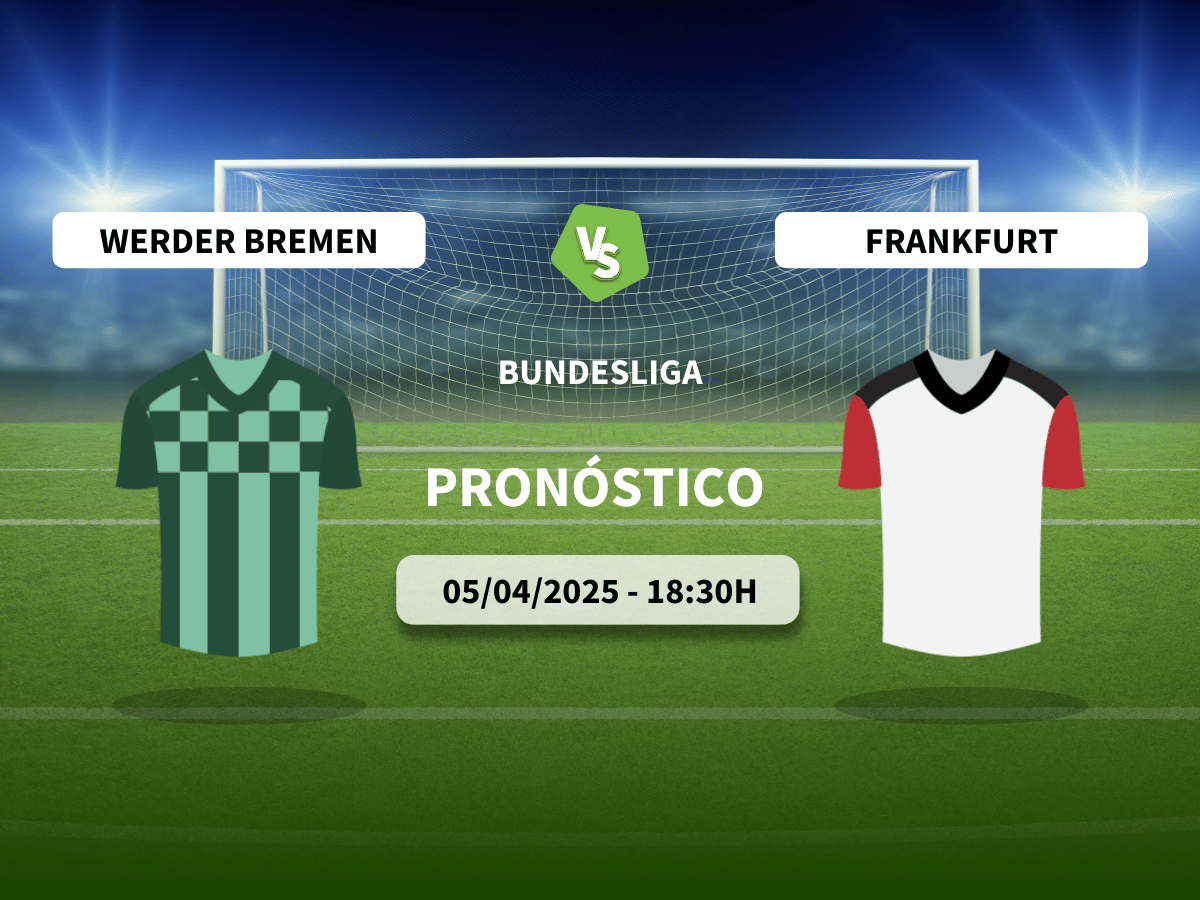 Pronóstico Werder Bremen vs Eintracht Frankfurt (05/04/25)