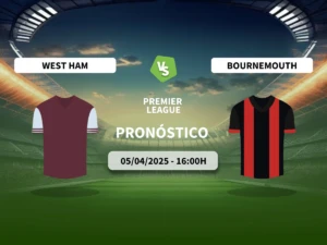 Pronóstico West Ham United vs AFC Bournemouth (05/04/25)