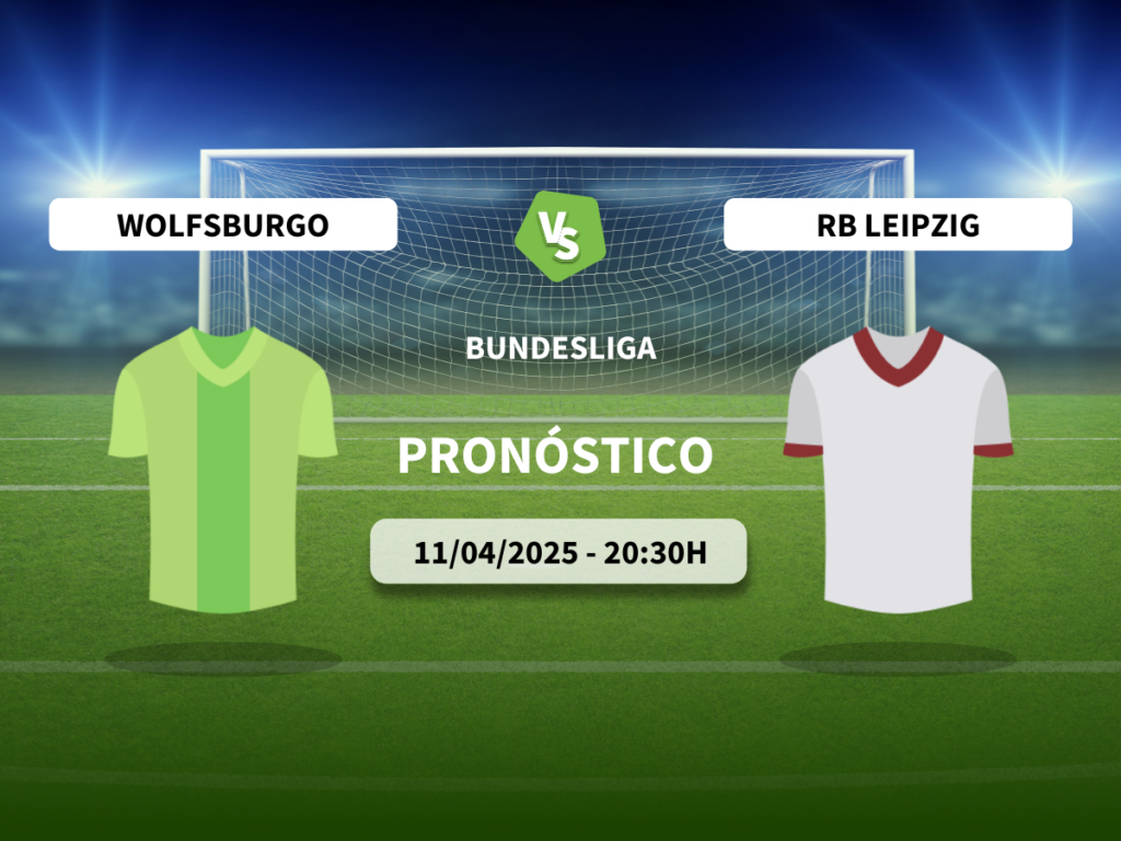 Pronóstico Wolfsburgo vs RB Leipzig (11/04/2025)
