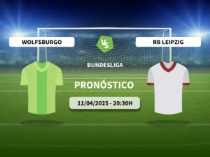 Pronóstico Wolfsburgo vs RB Leipzig (11/04/2025)