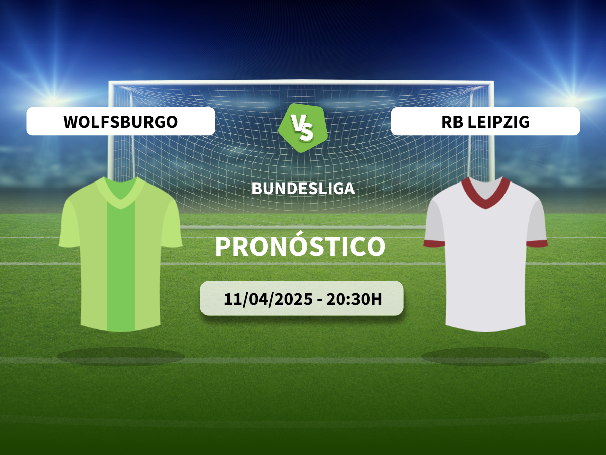 Pronóstico Wolfsburgo vs RB Leipzig (11/04/2025)