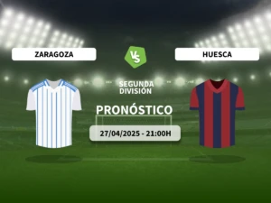 Pronóstico Real Zaragoza vs SD Huesca (27/04/2025)