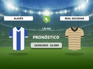 Pronóstico Deportivo Alavés vs Real Sociedad (23/04/2025)