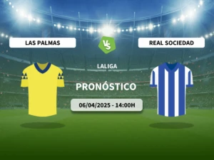 Pronóstico Las Palmas vs Real Sociedad (06/04/25)