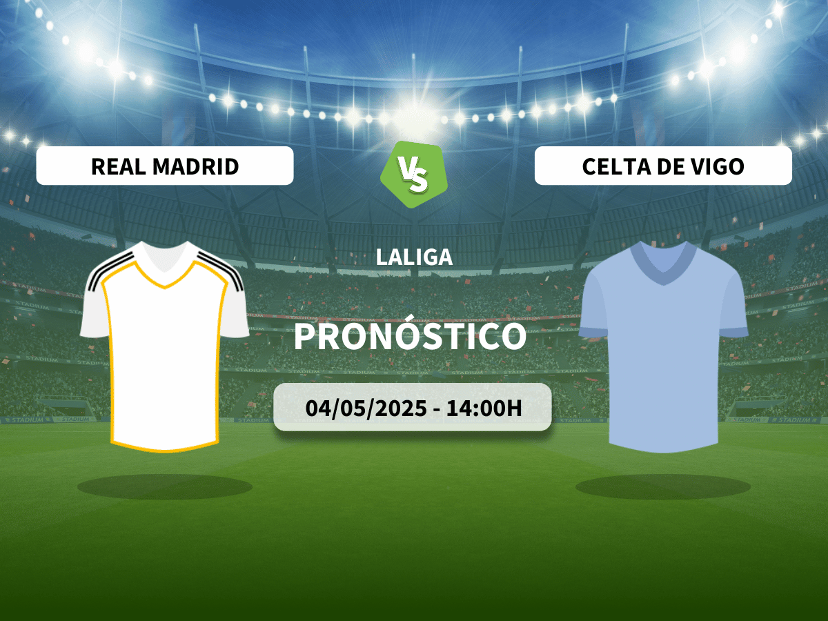 Pronóstico Real Madrid vs RC Celta (04/05/2025)