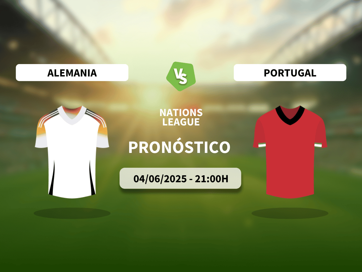 Pronóstico Alemania vs Portugal (04/06/2025)