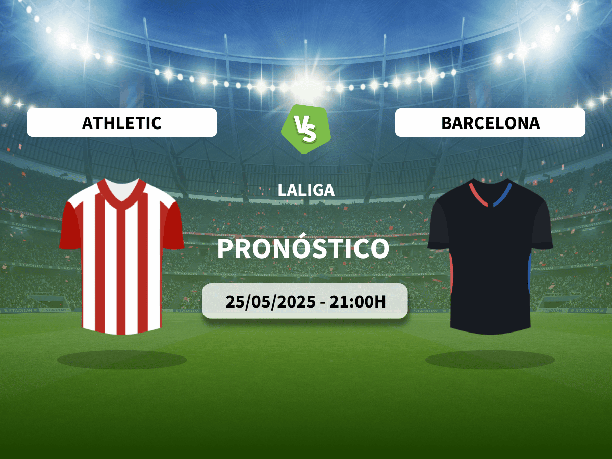 Pronóstico Athletic Club vs FC Barcelona (25/05/2025)