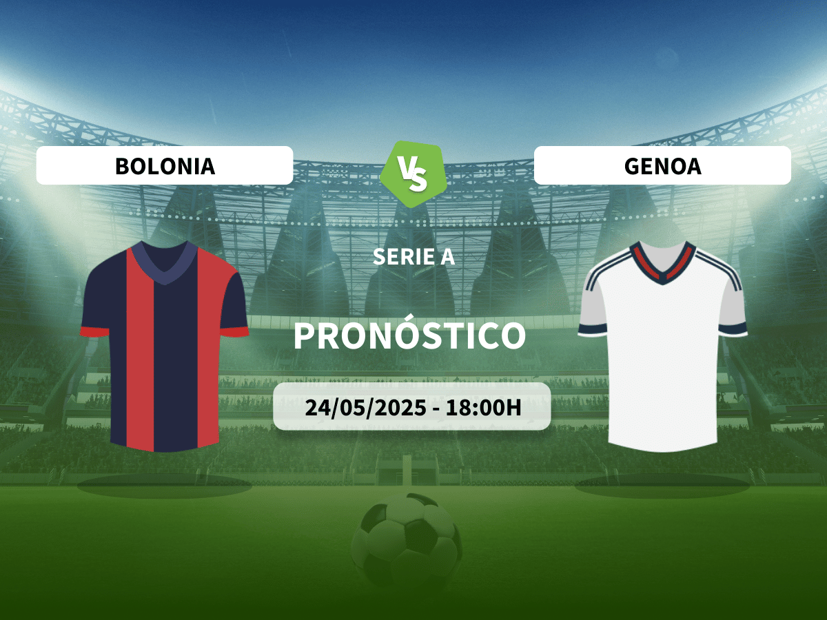 Pronóstico Bolonia vs Genoa (24/05/2025)