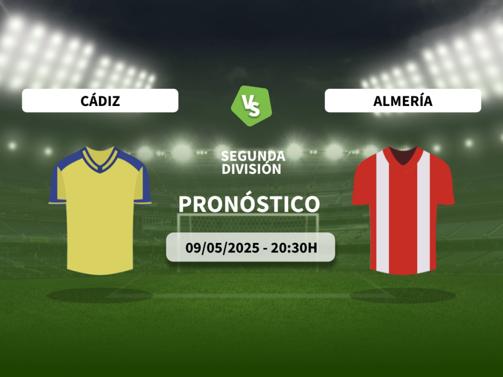 Pronóstico Cádiz vs Almería (09/05/2025)