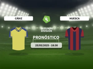 Pronóstico Cádiz CF vs SD Huesca (25/05/2025)