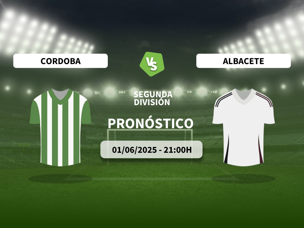 Pronóstico Córdoba CF vs Albacete Balompié (01/06/2025)