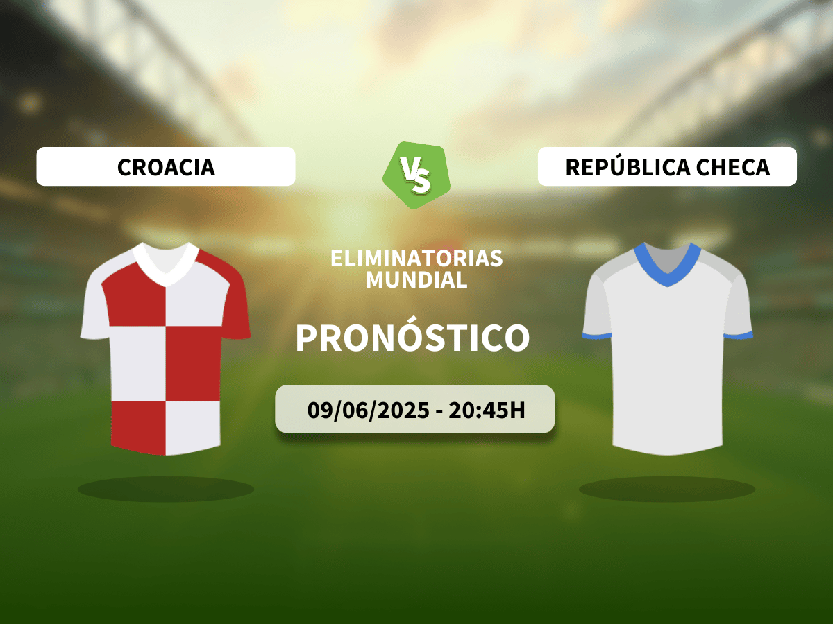 Pronóstico Croacia vs República Checa (09/06/2025)