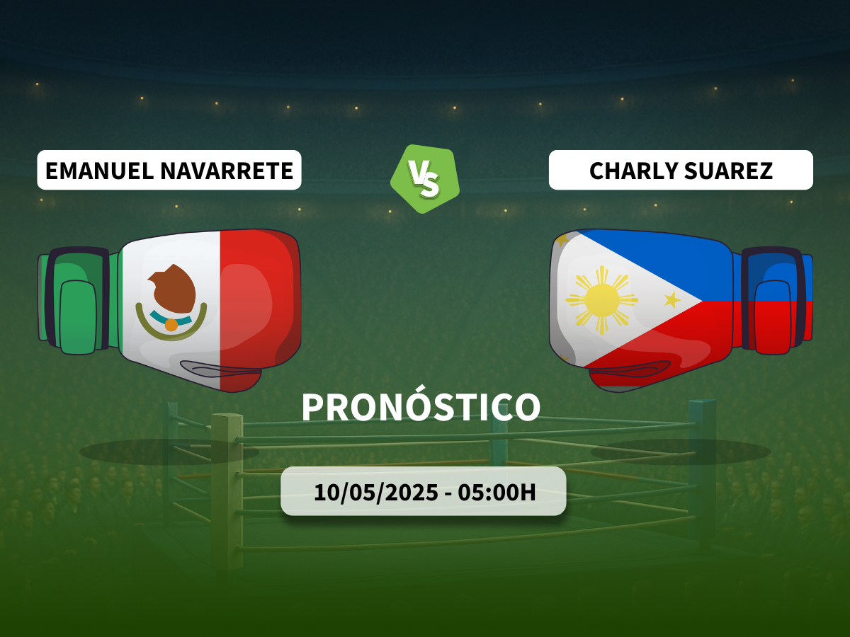 Pronóstico Emanuel Navarrete vs Charly Suarez