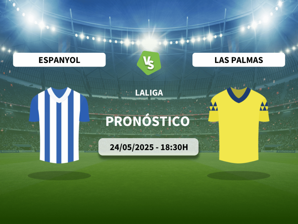 Pronóstico RCD Espanyol vs UD Las Palmas (24/05/2025)
