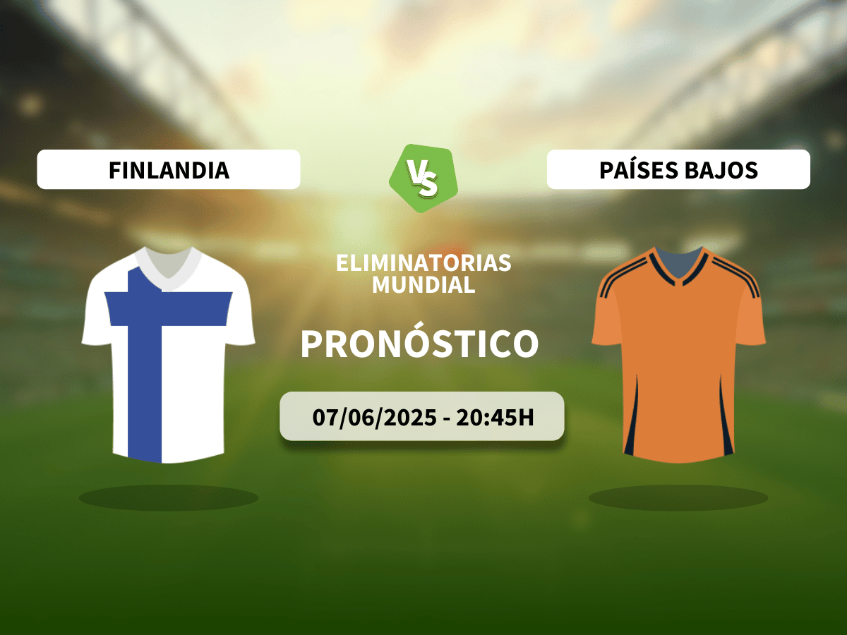 Pronóstico Finlandia vs Países Bajos (07/06/2025)