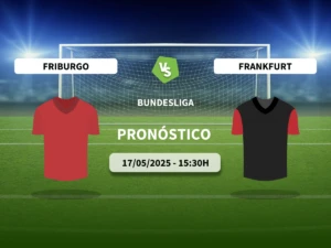 Pronóstico Friburgo vs Eintracht Frankfurt (17/05/2025)