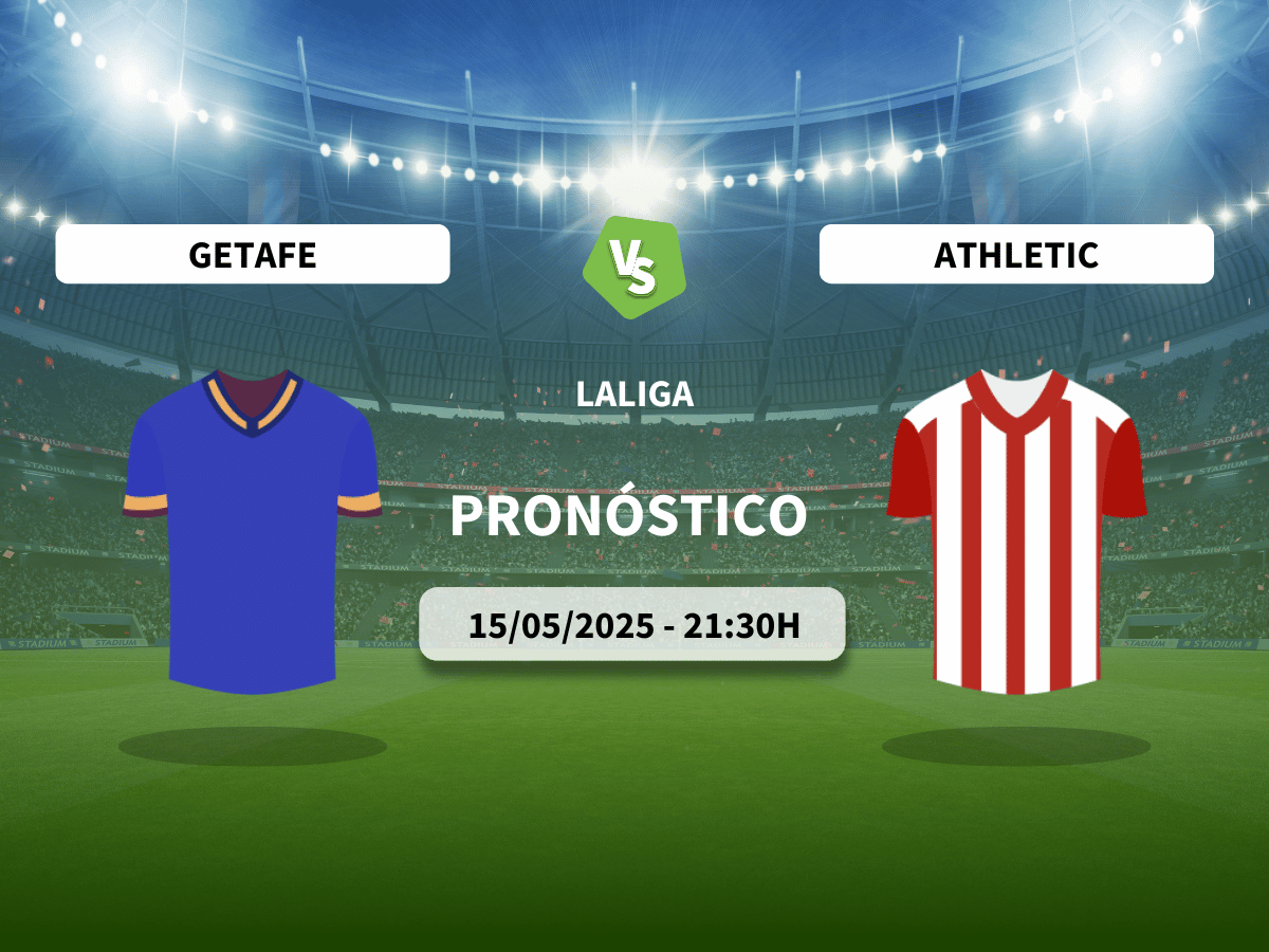 Pronóstico Getafe vs Athletic Club (15/05/2025)