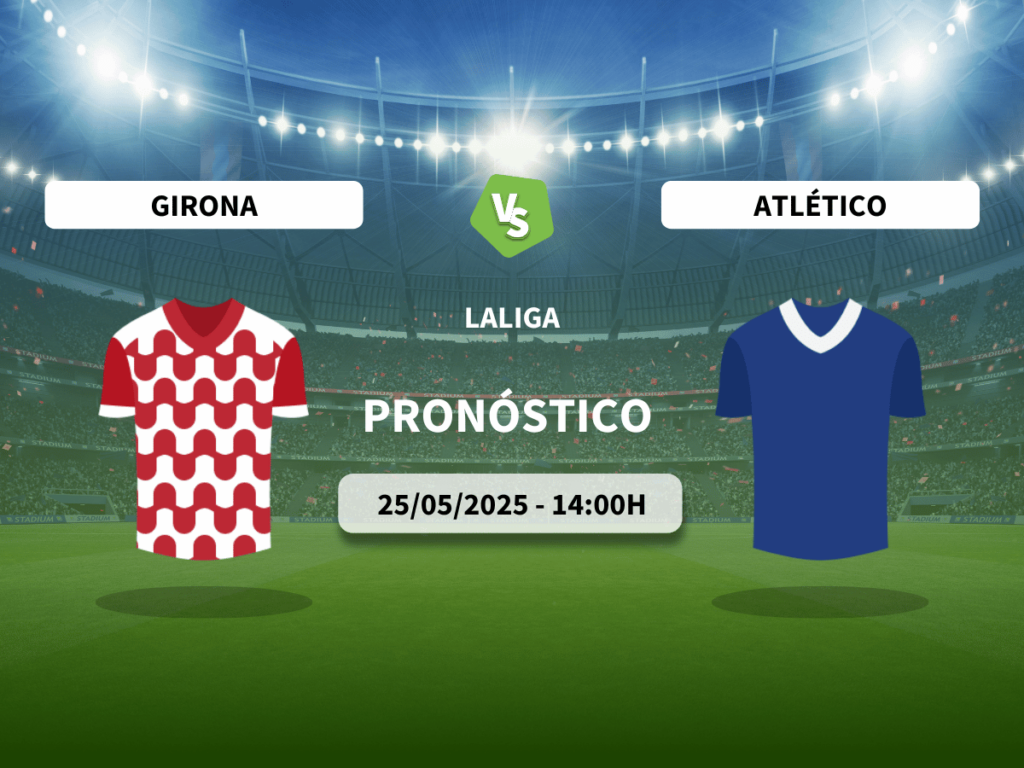 Pronóstico Girona FC vs Atlético de Madrid (25/05/2025)