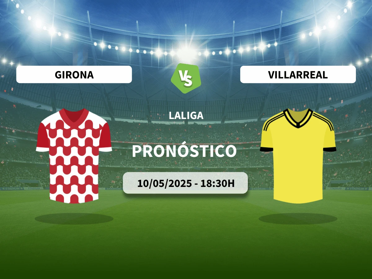 Pronóstico Girona – Villarreal (10/05/25) | LaLiga