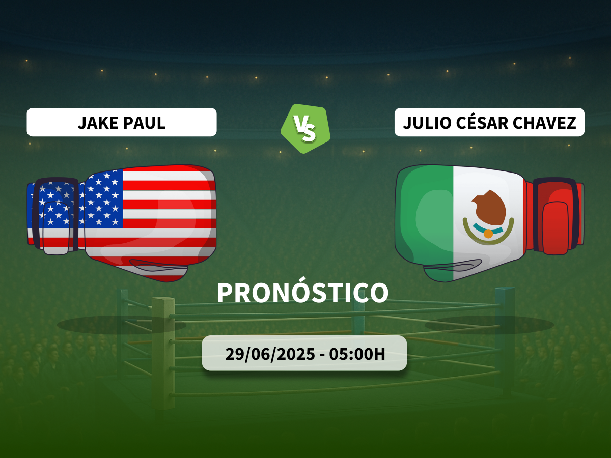 Pronóstico Jake Paul vs Julio César Chávez Jr