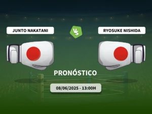 Imagen destacada del pronóstico al combate Juno Nakatani vs Ryosuke Nishida