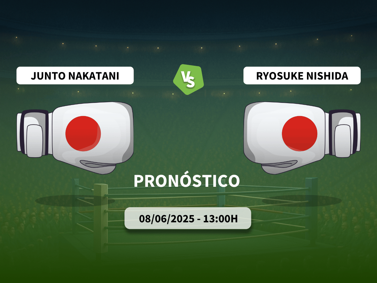 Imagen destacada del pronóstico al combate Juno Nakatani vs Ryosuke Nishida
